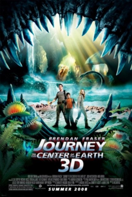 Cover for Journey To The Centre Of The Earth 3D (DVD)