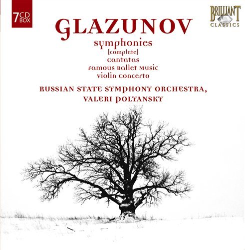 Cover for Alexander Glazunov · Complete 8 Symphonies (CD) (2011)