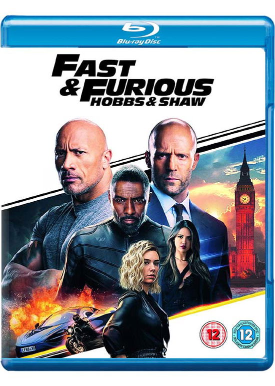 Cover for Fast &amp; Furious Presents - Hobb · Fast and Furious - Hobbs and Shaw (Blu-Ray) (2019)