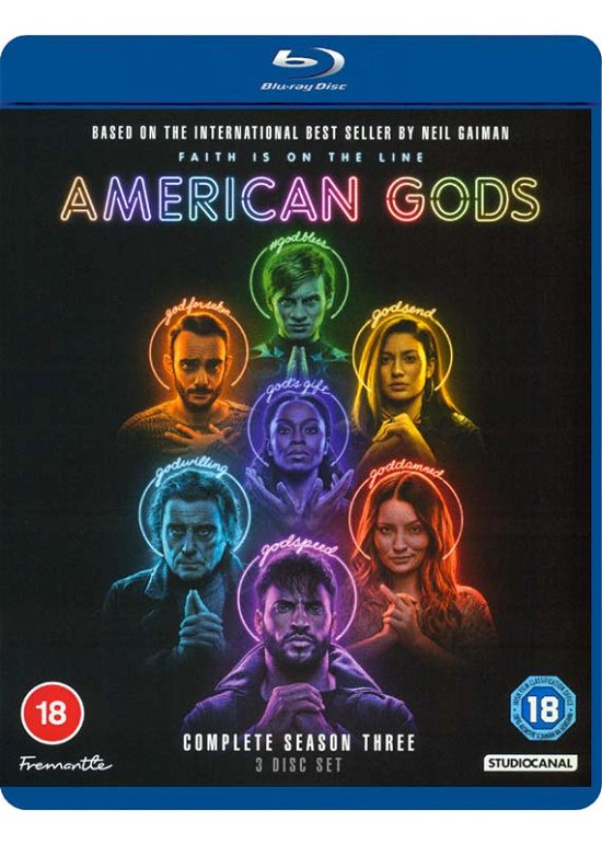 Cover for Fox · American Gods Season 3 (Blu-ray) (2021)