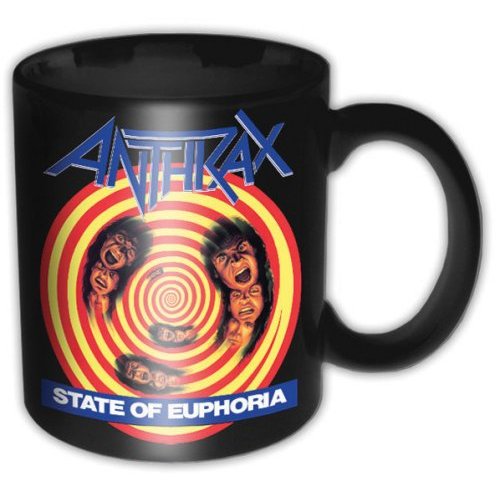 Cover for Anthrax · Anthrax Boxed Standard Mug: State of Euphoria (Tasse) [Black edition] (2015)