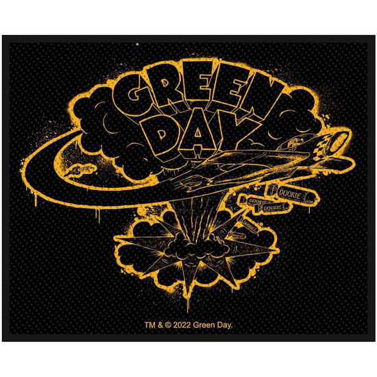 Green Day Woven Patch: Dookie (Standard) - Green Day - Koopwaar -  - 5056365717652 - 