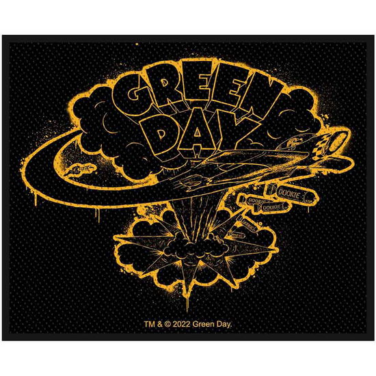 Green Day Standard Woven Patch: Dookie - Green Day - Merchandise -  - 5056365717652 - 