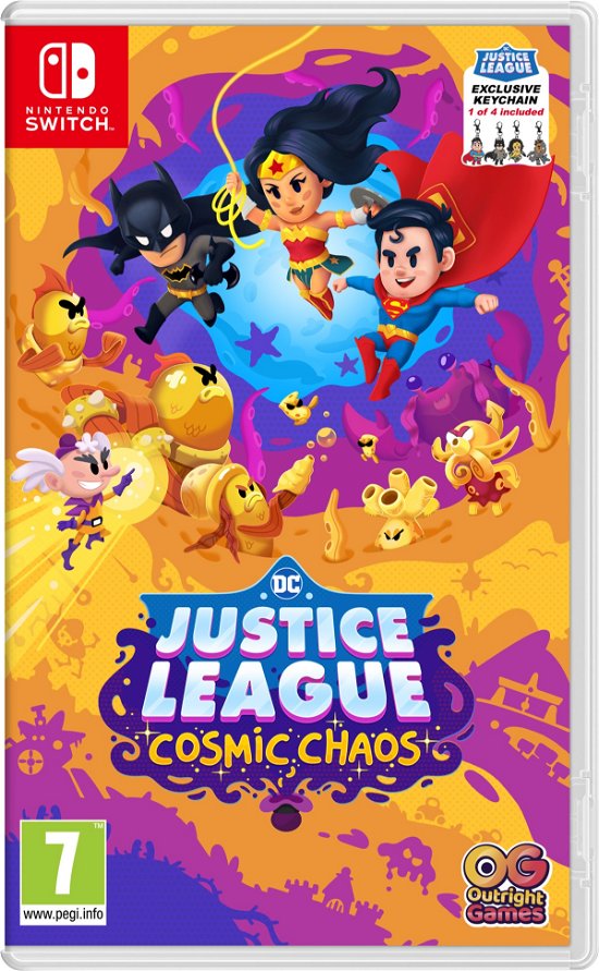 Cover for Bandai Namco Ent UK Ltd · Dc Justice League Cosmic Chaos (SWITCH) (2023)