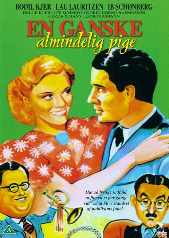 Cover for En Ganske Almindelig Pige (DVD) (2018)