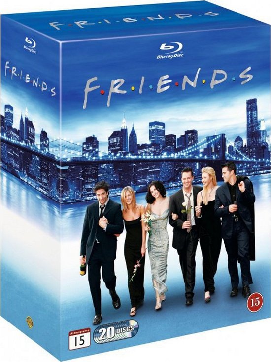 Cover for Friends - Complete Collection (Blu-ray) [Standard edition] (2017)