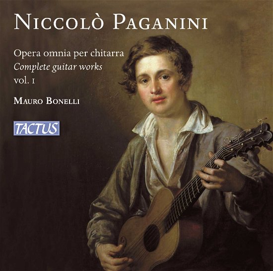 Cover for Mauro Bonelli · Niccolò Paganini: Complete Guitar Works, vol. 1 (CD) (2024)