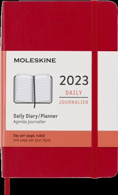 Cover for Moleskine · Moleskine 2023 12month Daily Pocket Soft (N/A) (2022)