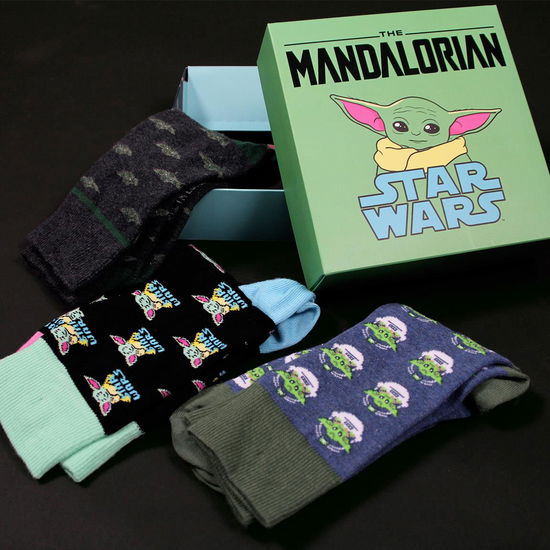 Star Wars: The Mandalorian Socken 3er-Pack Grogu 3 - Star Wars - Merchandise - Artesania Cerda - 8427934509652 - 21. Februar 2023