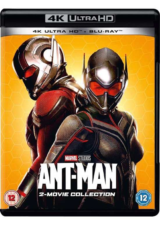 Cover for Antman 12 Uhd BD · Ant-Man / Ant-Man and The Wasp (4K Ultra HD) (2020)