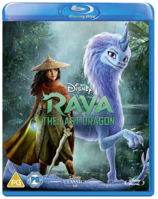 Cover for Raya And The Last Dragon (Blu-ray) (2021)