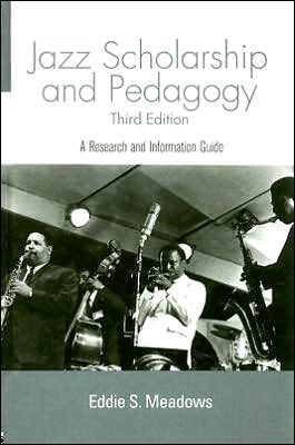 Cover for Meadows, Eddie S. (San Diego State University, USA) · Jazz: Research and Pedagogy - Routledge Music Bibliographies (Hardcover Book) (2005)