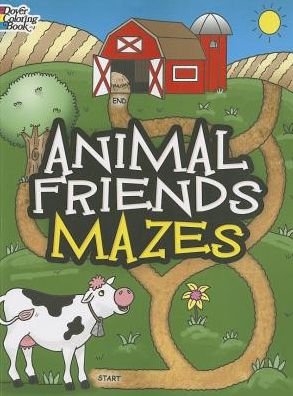 Cover for Fran Newman-D'Amico · Animal Friends Mazes (Paperback Bog) (2014)