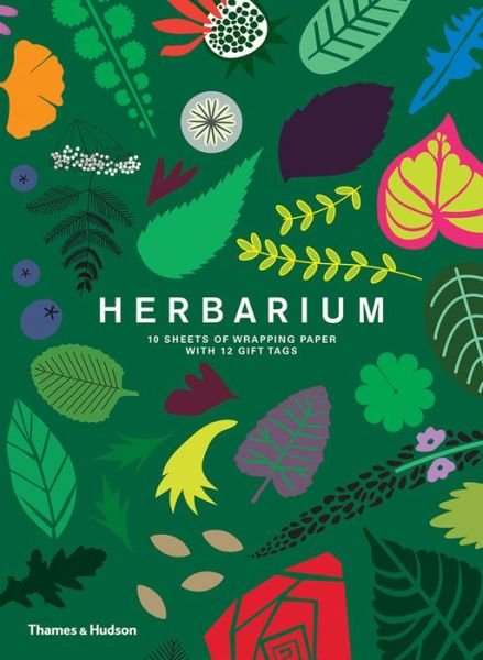 Cover for Caz Hildebrand · Herbarium: Gift Wrapping Paper Book: 10 Sheets of Wrapping Paper with 12 Gift Tags (Paperback Bog) (2016)