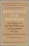 Cover for Martin Rumscheidt · Revelation and theology (Book) (1972)