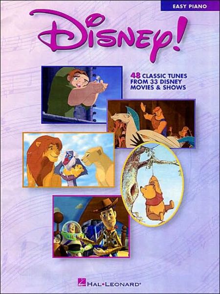 Disney! (Easy Piano) (Easy Piano) - Hal Leonard Publishing Corporation - Livros - Hal Leonard Corporation - 9780634000652 - 1999