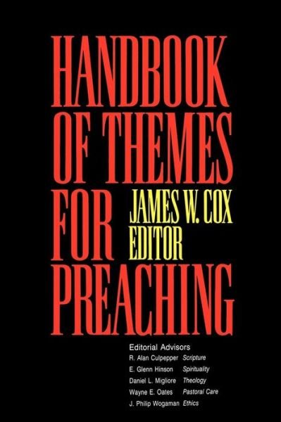 Cover for James W. Cox · Handbook of Themes for Preaching (Taschenbuch) (1991)