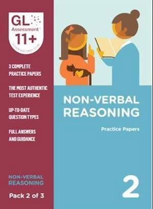 Cover for GL Assessment · 11+ Practice Papers Non-Verbal Reasoning Pack 2 (Multiple Choice) (Pocketbok) (2019)