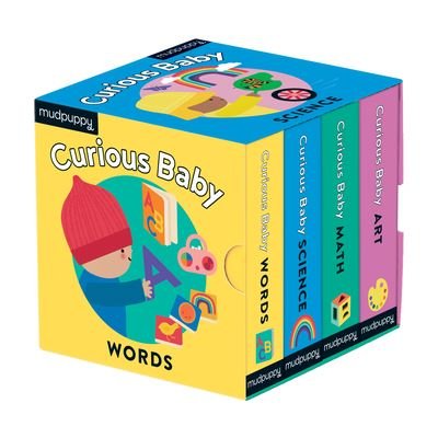 Curious Baby Board Book Set - Mudpuppy - Bøker - Galison - 9780735374652 - 2. august 2022