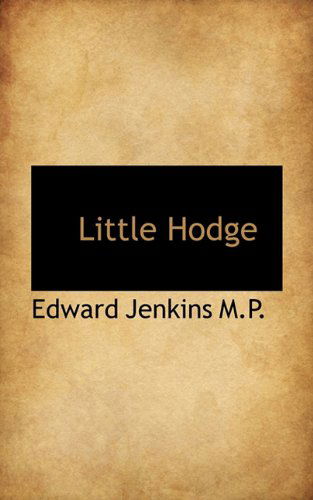 Cover for Edward Jenkins · Little Hodge (Hardcover Book) (2009)