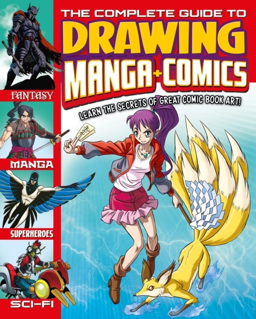 Cover for Lisa Regan · The Complete Guide to Drawing Manga + Comics: Learn the Secrets of Great Comic Book Art! (Paperback Bog) (2024)