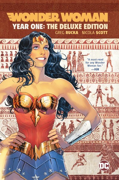 Cover for Greg Rucka · Wonder Woman: Year One (Gebundenes Buch) [Deluxe edition] (2019)