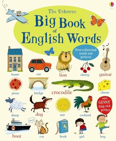 Cover for Mairi Mackinnon · Big Book of English Words - Big Book of Words (Board book) (2013)
