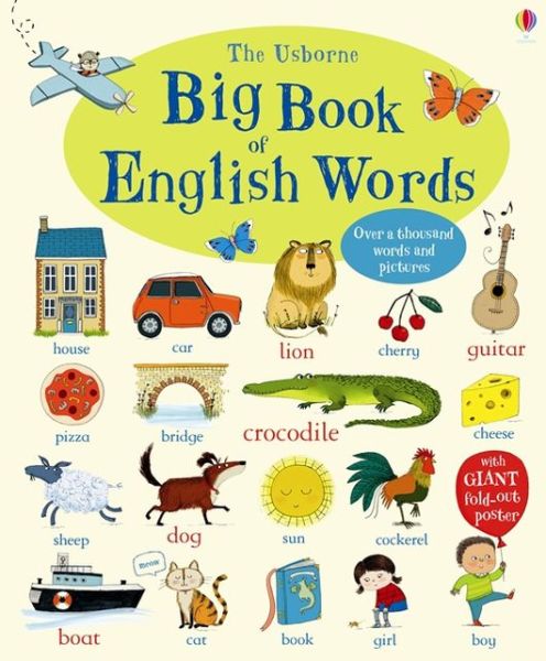 Big Book of English Words - Big Book of Words - Mairi Mackinnon - Bøger - Usborne Publishing Ltd - 9781409551652 - 1. november 2013