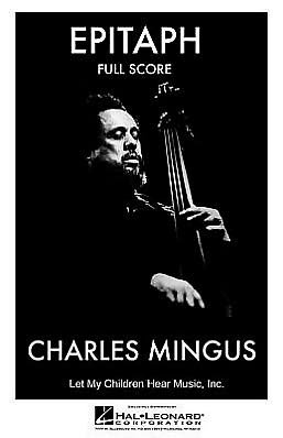 Cover for Charles Mingus · Epitaph (Complete - Full Score) (Spiralbog) (2008)