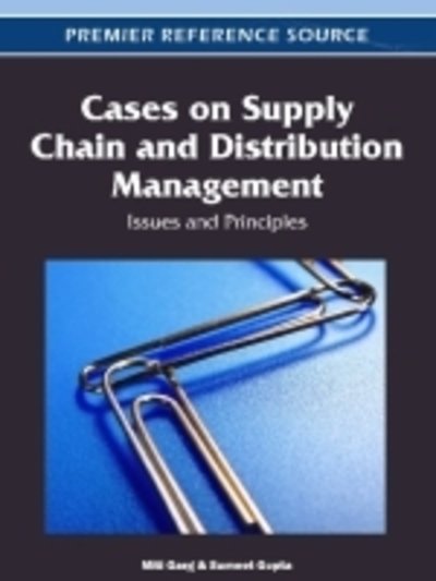 Cover for Miti Garg · Cases on Supply Chain and Distribution Management: Issues and Principles (Gebundenes Buch) (2012)