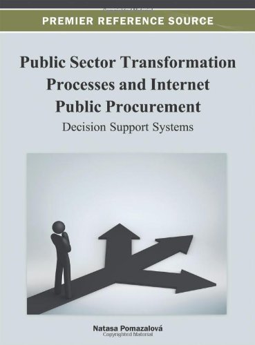 Cover for Natasa Pomazalová · Public Sector Transformation Processes and Internet Public Procurement: Decision Support Systems (Innbunden bok) (2012)