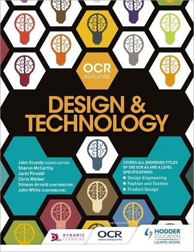 Cover for John Grundy · OCR Design and Technology for AS/A Level - OCR AS/A Level Design and Technology 2017 (Paperback Bog) (2018)