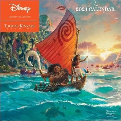 Disney Dreams Collection by Thomas Kinkade Studios: 2024 Wall Calendar - Thomas Kinkade - Merchandise - Andrews McMeel Publishing - 9781524883652 - 25. juli 2023