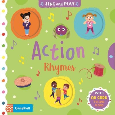Cover for Campbell Books · Action Rhymes - Sing and Play (Tavlebog) (2021)