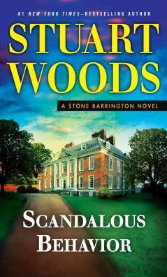 Cover for Stuart Woods · Scandalous behavior (Book) [Large print edition. edition] (2016)