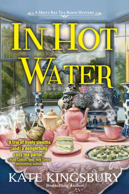 Cover for Kate Kingsbury · In Hot Water: A Misty Bay Tea Room Mystery (Paperback Book) (2023)