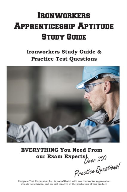 Cover for Complete Test Preparation Inc · Ironworkers Apprenticeship Aptitude Study Guide (Paperback Book) (2022)