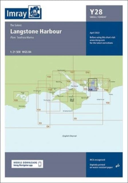 Cover for Imray · Imray Chart Y28: Langstone Harbour - Y Charts (Map) (2022)