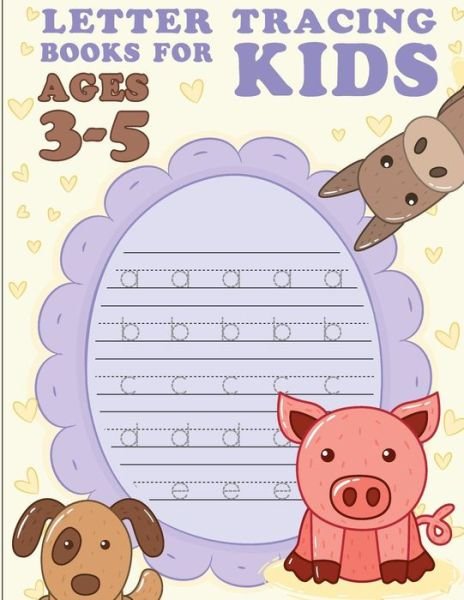Cover for Fidelio Bunk · Letter Tracing Books for Kids Ages 3-5 (Paperback Bog) (2018)