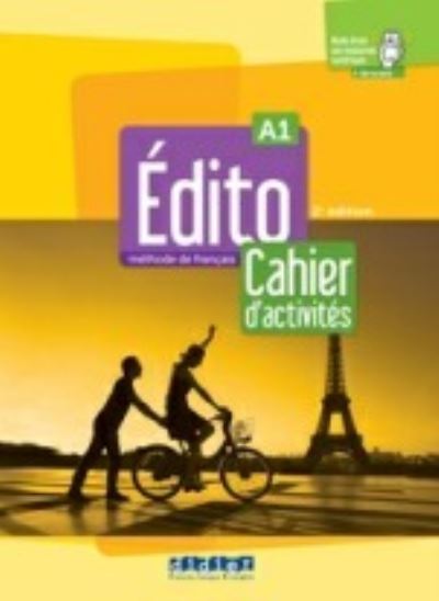 Cover for Edito 2e  edition: Cahier d'activites A1 + didierfle.app (Paperback Book) (2022)