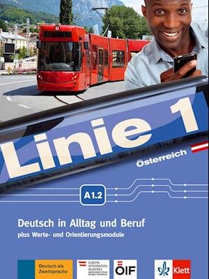 Cover for Susan Kaufmann · Linie 1 A1.2. Kurs- und Übungsbuch mit DVD-ROM. Ausgabe für Österreich. (Paperback Book) (2017)
