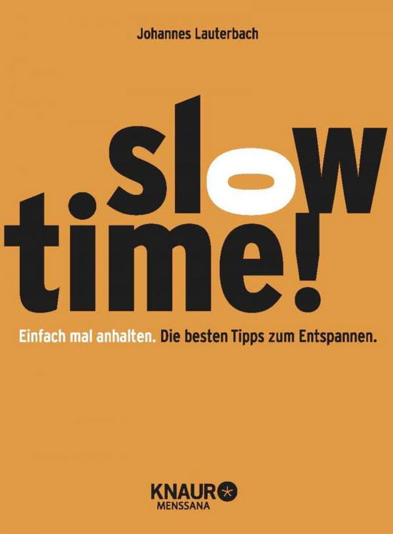 Cover for Lauterbach · Lauterbach:slowtime! (Book)