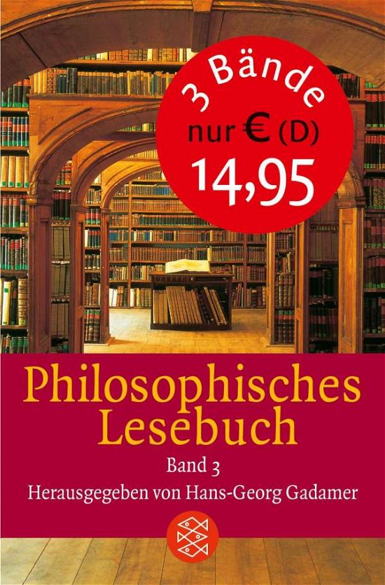Fischer TB.16165 Philosophisch.Lese.1-3 - Hans-georg Gadamer - Books -  - 9783596161652 - 