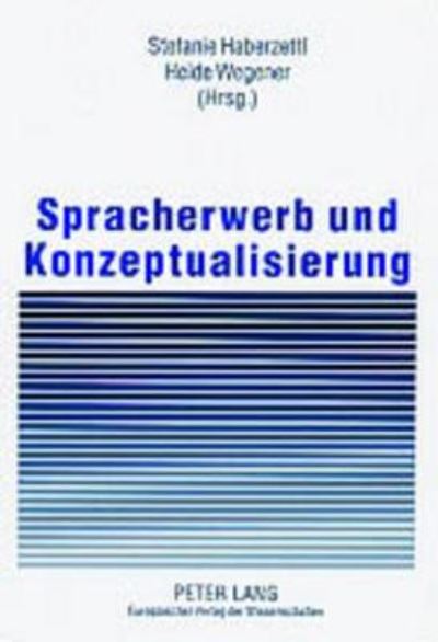 Cover for Spracherwerb Und Konzeptualisierung (Paperback Book) (2004)