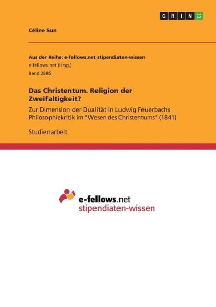 Cover for Sun · Das Christentum. Religion der Zweif (Bog)