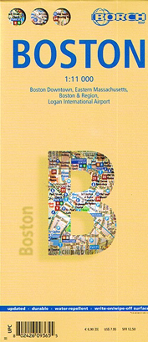 Cover for Borch GmbH · Borch Map Boston (Kort) (2015)