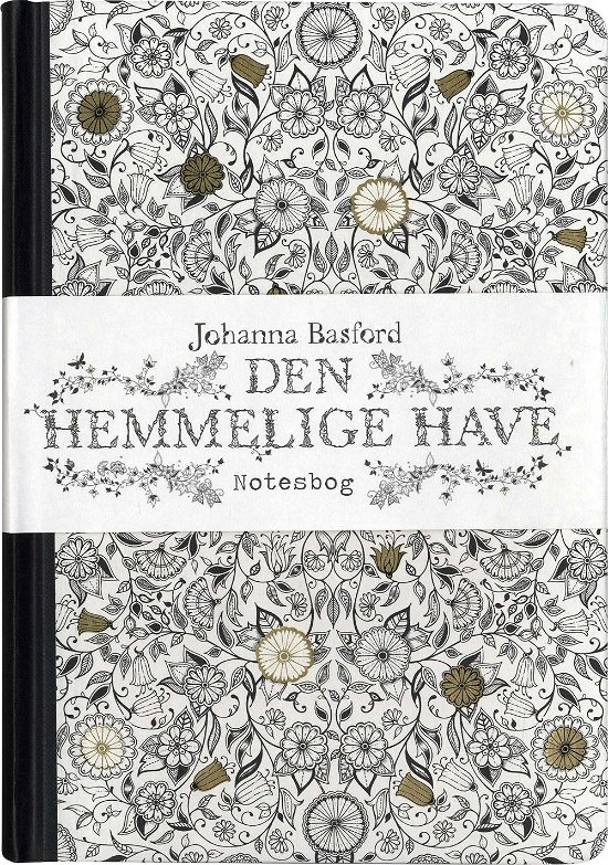 Cover for Johanna Basford · Den hemmelige have - notesbog (Bound Book) [1.º edición] (2016)