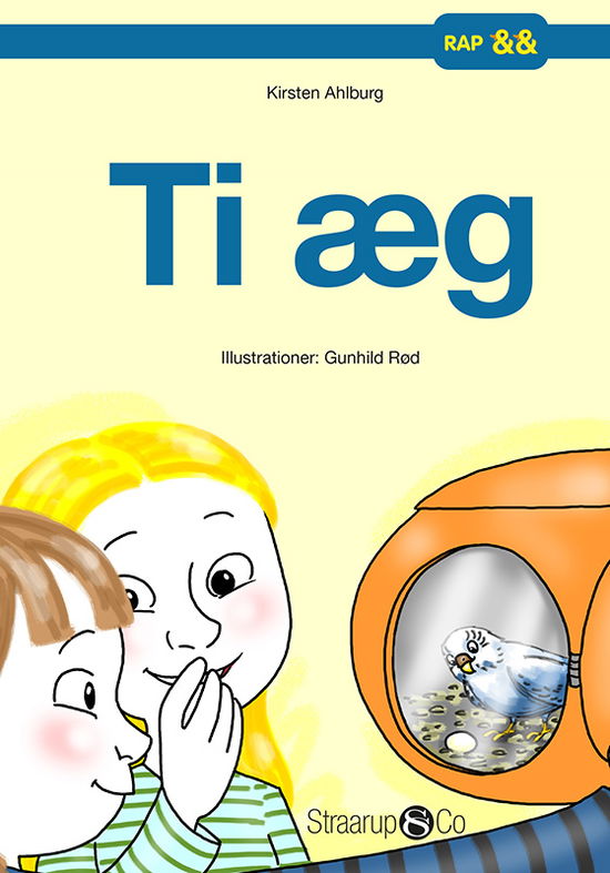 Cover for Kirsten Ahlburg · Rap: Ti æg (Innbunden bok) [1. utgave] (2022)