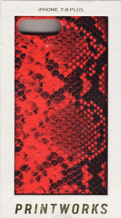 Cover for Iphone Plus Case - Red Snake (Book) (2018)