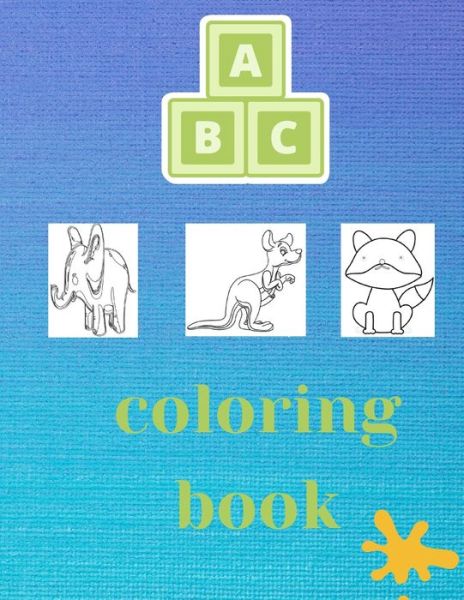 Cover for Ibrahim Bahloul · Abc Coloring Book (Paperback Book) (2020)